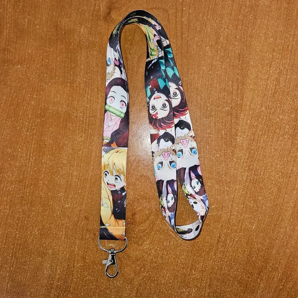 Demon Slayer Lanyard Nezuko, Zenitsu & Friends by Your Side